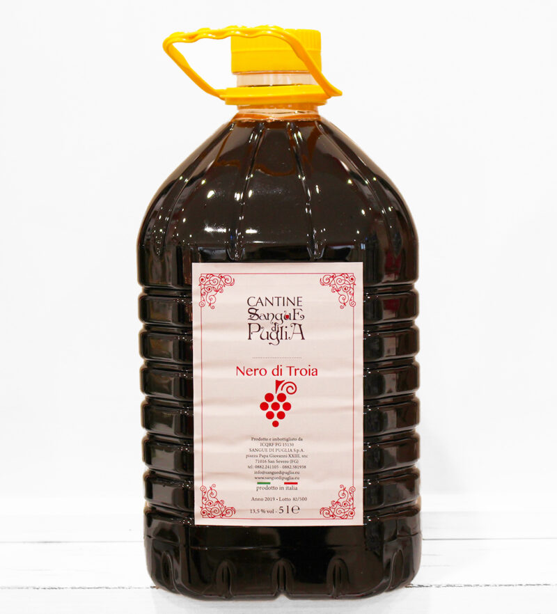 Vino PET - Nero di Troia 5L