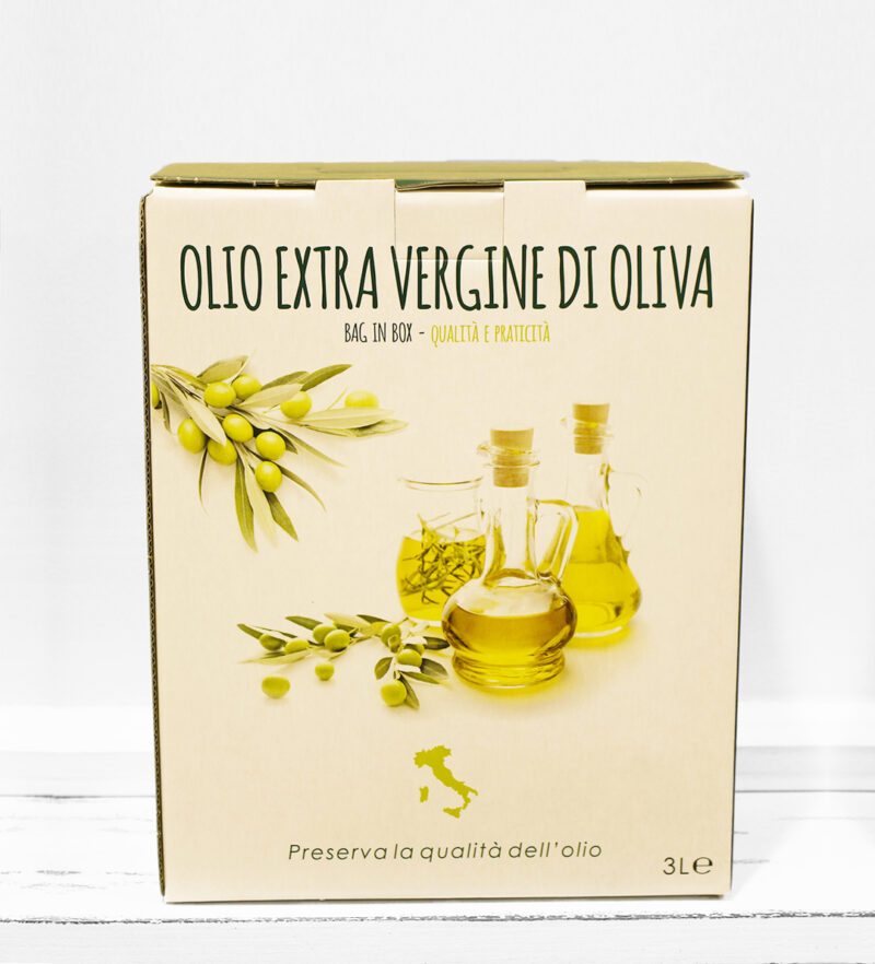 Olio extravergine d'oliva "bag in box" 3L