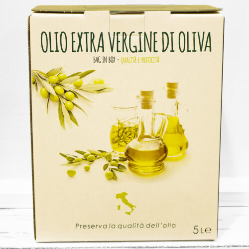 Olio extravergine d'oliva "bag in box" 5L
