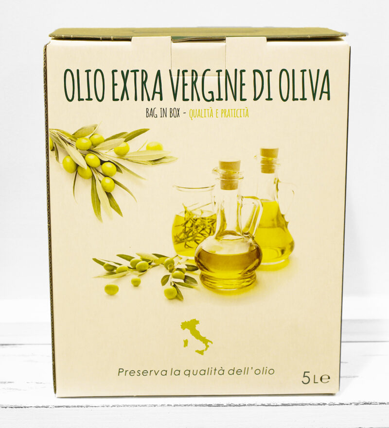Olio extravergine d'oliva "bag in box" 5L