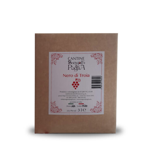 Vino Nero di Troia - Bag in Box