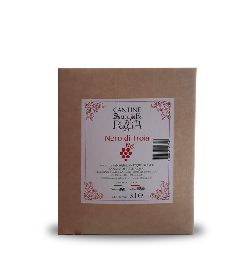 Vino Nero di Troia - Bag in Box